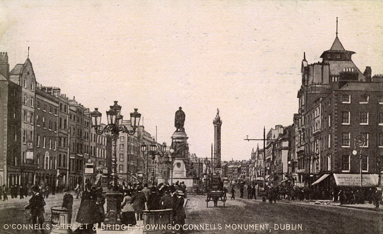 O'Connell Street, Dublin, circa 1900